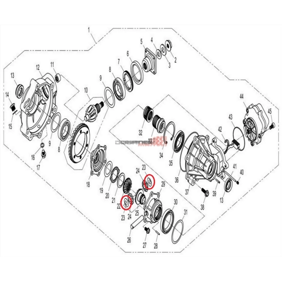 Kluzná podložka - CFMOTO                                                                                                                                                                                                                                  
