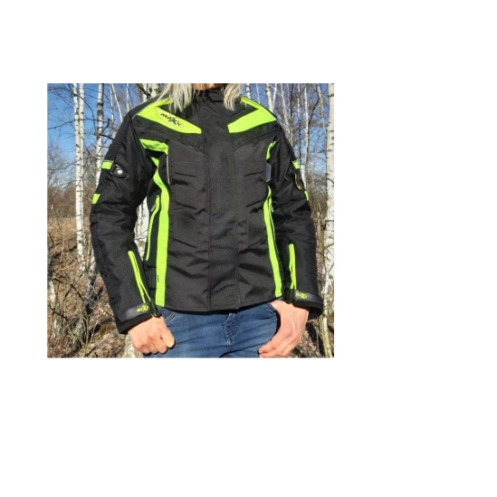 Bunda MAXX dámská černá/neon žlutá                                                                                                                                                                                                                        