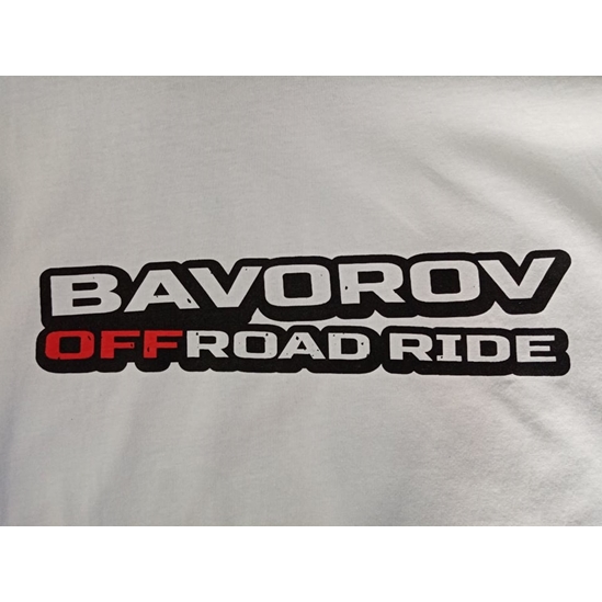 Tričko s potiskem Bavorov Offroad ride pánské