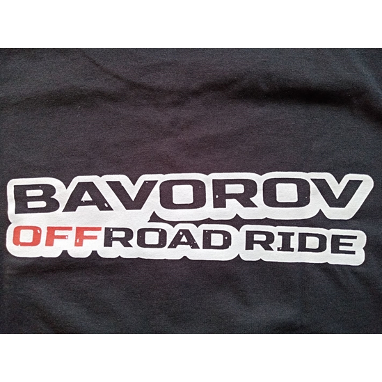 Tričko s potiskem Bavorov Offroad ride pánské