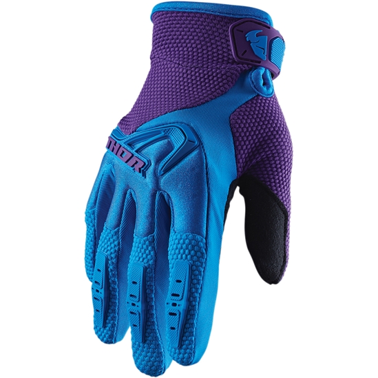 Rukavice THOR Spectrum dámské blue/purple