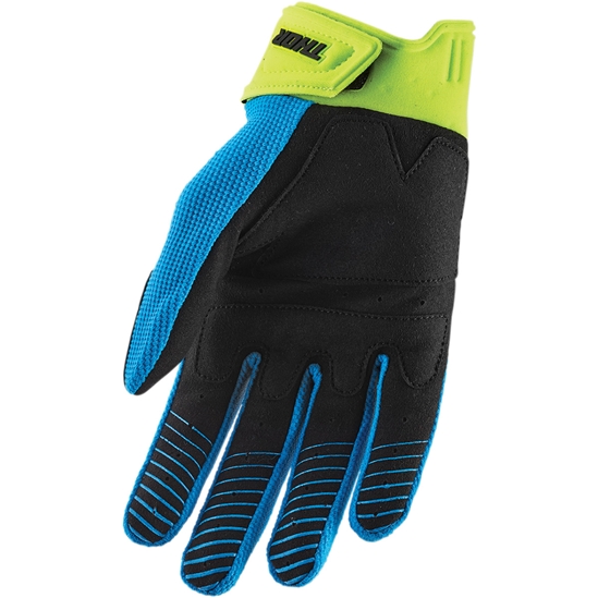 Rukavice Thor REBOUND ELECTRIC BLUE/ ACID