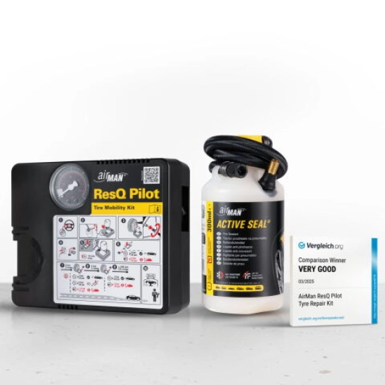 Sada na opravu pneumatik - kompresor + tmel 300ml                                                                                                                                                                                                         