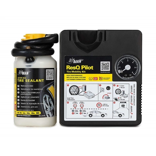 Sada na opravu pneumatik - kompresor + tmel 300ml                                                                                                                                                                                                         