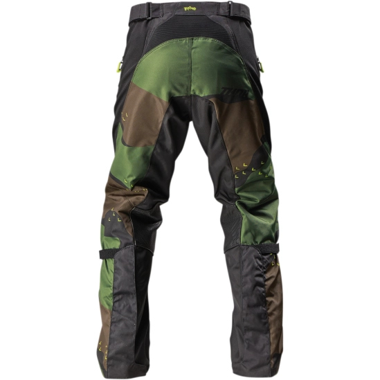 Kalhoty THOR Terrain off road green camo