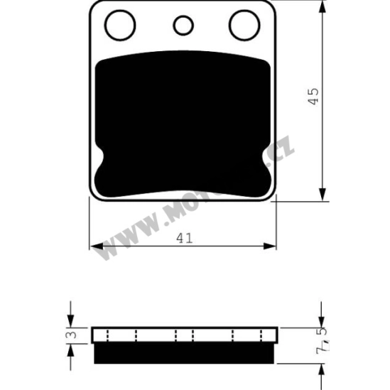 Brzdové destičky 144 S3                                                                                                                                                                                                                                   