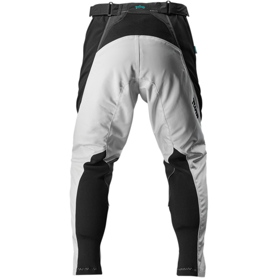 Kalhoty THOR Terrain off road Light gray/black do bot
