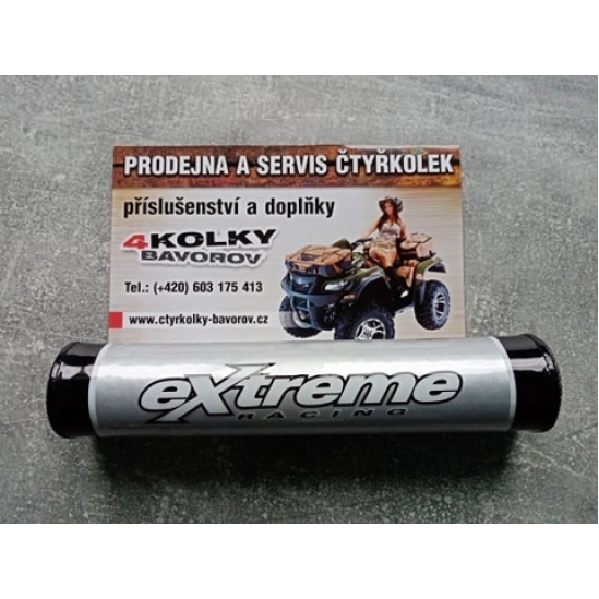 Chránič řidítek Extreme - 22/25mm - stříbrná                                                                                                                                                                                                              