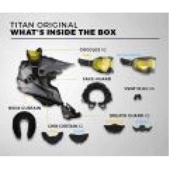 HELMA CKX  TITAN ORI DL AVALANCHE GR/BL                                                                                                                                                                                                                   