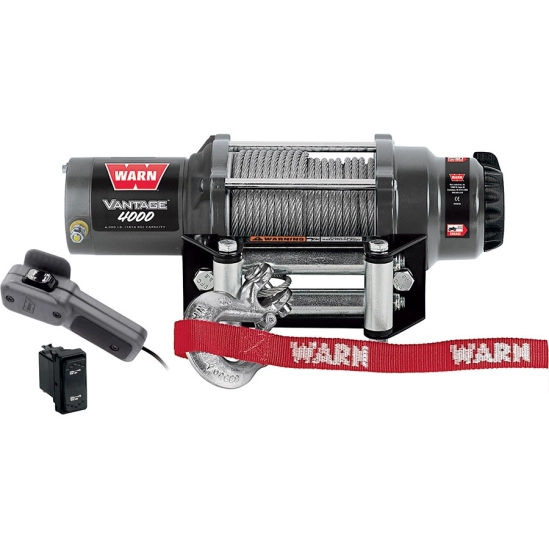 Naviják WARN Vantage 4000 ocelové lano                                                                                                                                                                                                                    