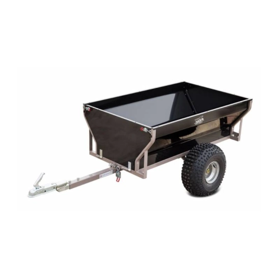 Vozík za čtyřkolku, černý, SHARK WOOD 550                                                                                                                                                                                                                 