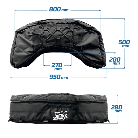 Textilní box Shark Linhai/TGB - velký                                                                                                                                                                                                                     