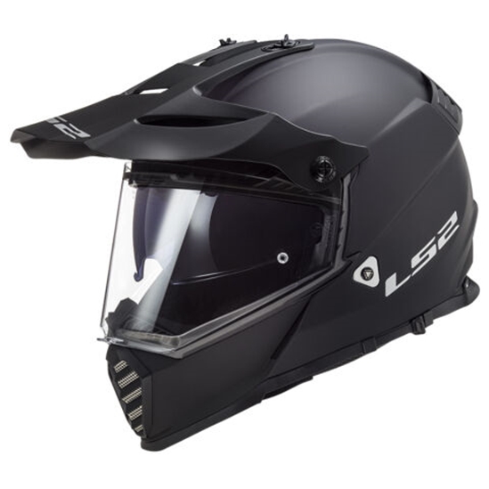 Helma LS2 MX436 PIONEER EVO SOLLID MATT BLACK