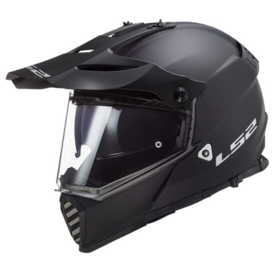 Helma LS2 MX436 PIONEER EVO SOLLID MATT BLACK                                                                                                                                                                                                             