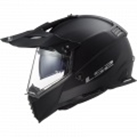 Helma LS2 MX436 PIONEER EVO SOLLID MATT BLACK