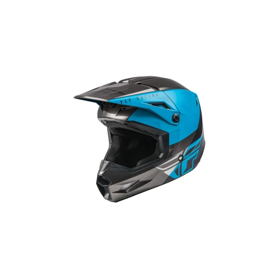 Helma dětská FLY RACING(modrá/šedá/černá)                                                                                                                                                                                                                 