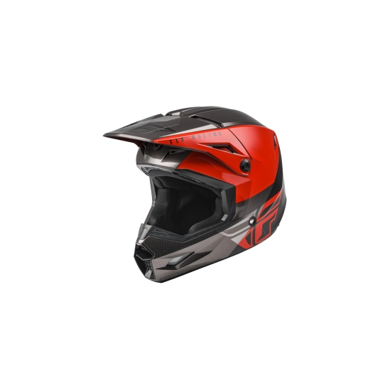 Helma dětská FLY RACING(černá/šedá/červená)                                                                                                                                                                                                               