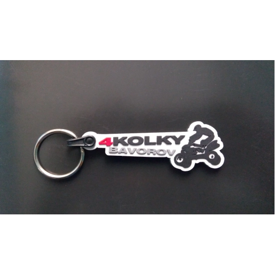 Přívešek na klíče silikonový 3D                                                                                                                                                                                                                           