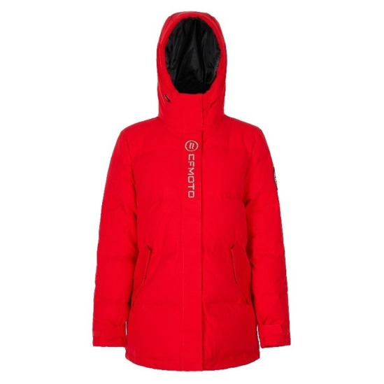 Dámská zimní bunda CFMOTO Down - červená