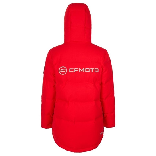 Dámská zimní bunda CFMOTO Down - červená