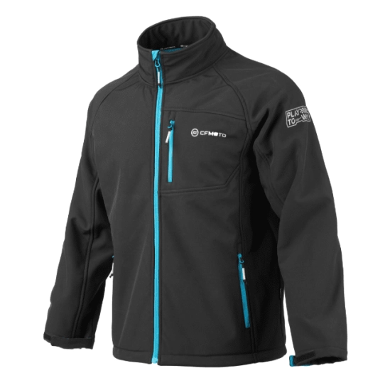 Pánská bunda CFMOTO shoftshell - černá