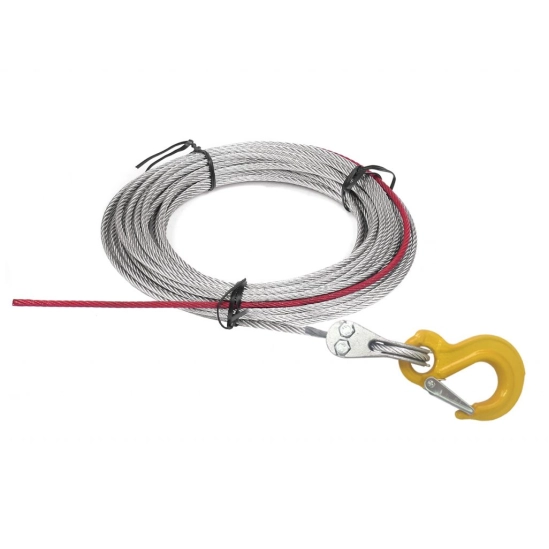 LANO DO NAVIJÁKU OCELOVÉ S HÁKEM                                                                                                                                                                                                                          