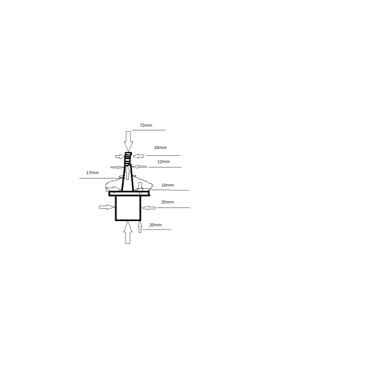 Čep horního ramene Gladiator                                                                                                                                                                                                                              