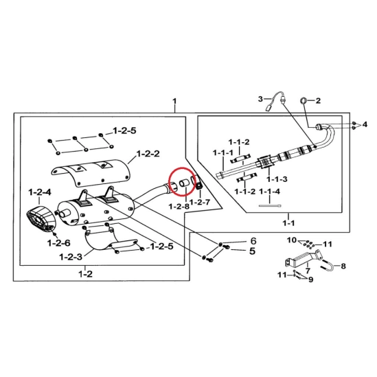 Těsnění výfuku TGB Blade                                                                                                                                                                                                                                  