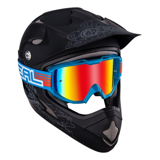 O´Neal B1 brýle FLAT modrá/radium                                                                                                                                                                                                                         