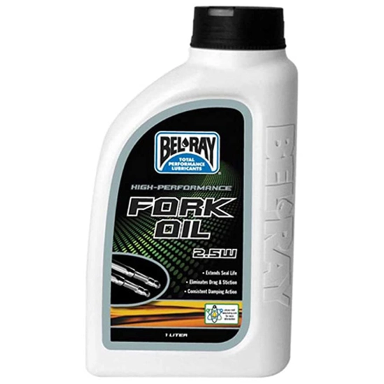 Bel-Ray 2,5W tlumičový olej                                                                                                                                                                                                                               