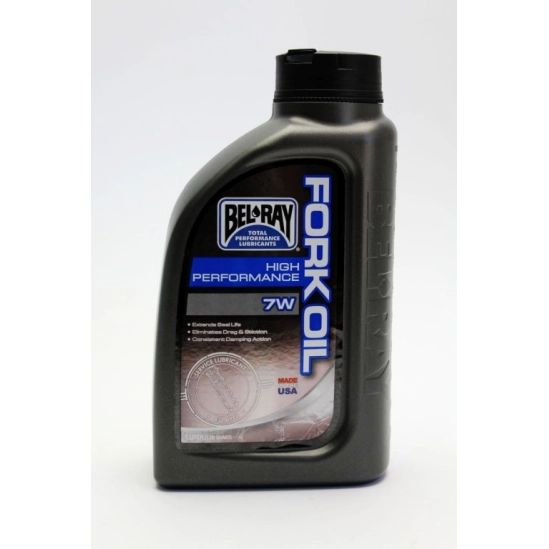 Bel-Ray 7W High Performance tlumičový olej                                                                                                                                                                                                                