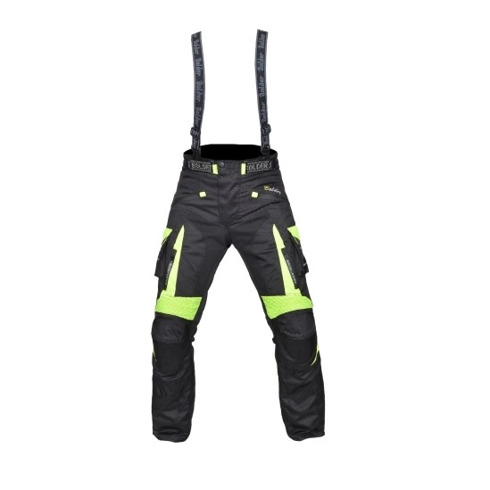 Adventure turismo kalhoty enduro černá/žlutá
