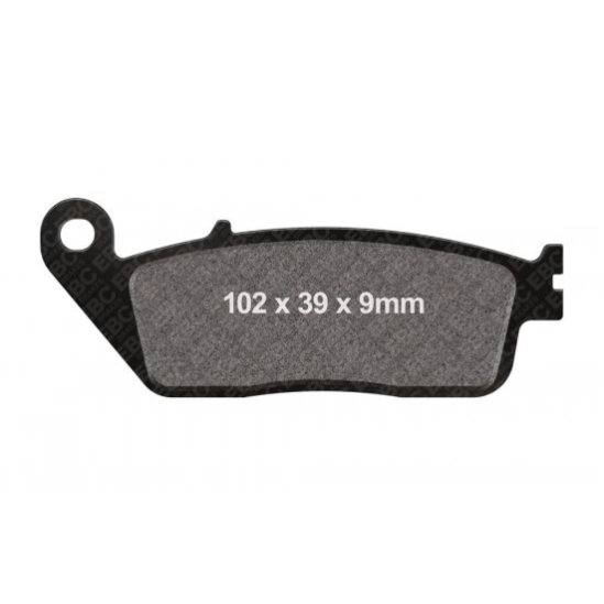 Brzdové destičky EBC (014 AD)                                                                                                                                                                                                                             