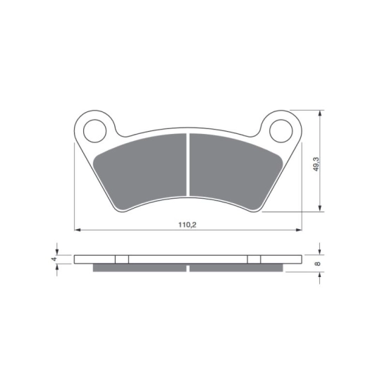 GOLDFREN Brzdové destičky GOLDFREN 294 AD- Kayo 200                                                                                                                                                                                                       