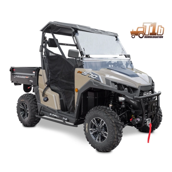 LINHAI T-BOSS 570 EPS T1B - SAND                                                                                                                                                                                                                          