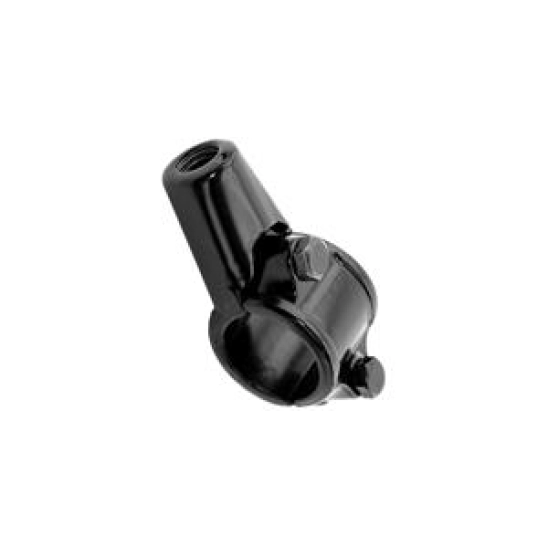 Adaptér zrcátka M10/1,25 levý závit (22,2 mm) černý                                                                                                                                                                                                       