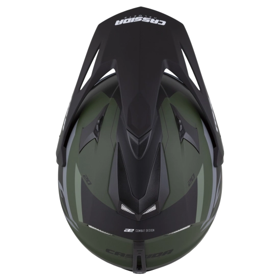 Helma CASSIDA Tour 2.0 X-tra (ZELENÁ MATNÁ/ŠEDÁ/ČERNÁ) VEL. XXL