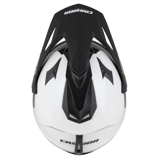 Helma CASSIDA Tour 2.0 X-tra (BÍLÁ/ČERNÁ/ČERNÝ MATNÝ KŠILT)  příprava Pinlock VEL. XXL