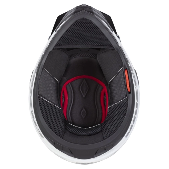 Helma CASSIDA Tour 2.0 X-tra (BÍLÁ/ČERNÁ/ČERNÝ MATNÝ KŠILT)  příprava Pinlock VEL. XXL