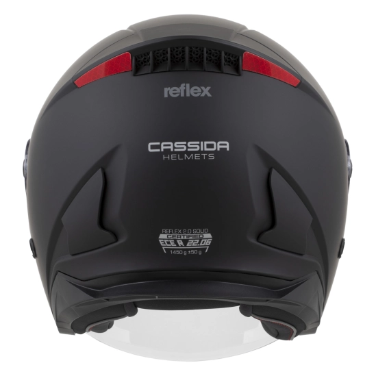 Helma Cassida Reflex (ČERNÁ/ČERVENÁ/ŠEDÁ)