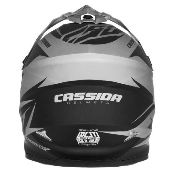 Přilba Cross Cup Two, CASSIDA (šedá matná/černá)                                                                                                                                                                                                          