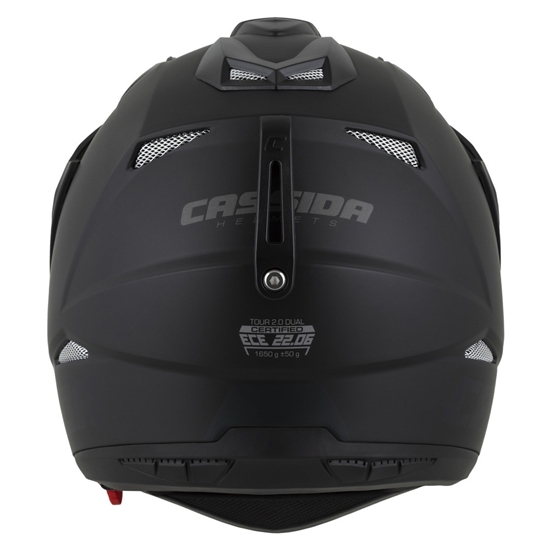 Helma CASSIDA Tour 2.0 Dual (ČERNÁ MATNÁ/ŠEDÁ)