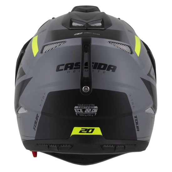 Helma Cassida Tour 2.0 X-tra (ŠEDÁ/ŽLUTÁ/ČERNÁ/ČERNÝ MATNÝ KŠILT)
