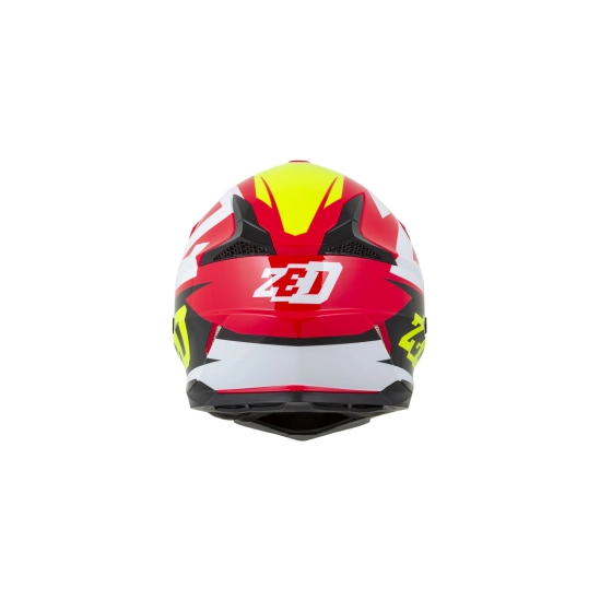 Helma dětská ZED (ČERVENÁ/ŽLUTÁ FLUO/ČERNÁ/BÍLÁ)