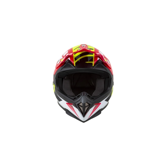 Helma dětská ZED (ČERVENÁ/ŽLUTÁ FLUO/ČERNÁ/BÍLÁ)