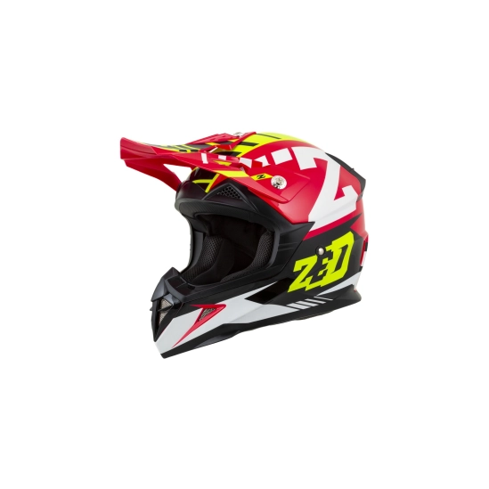 Helma dětská ZED (ČERVENÁ/ŽLUTÁ FLUO/ČERNÁ/BÍLÁ)