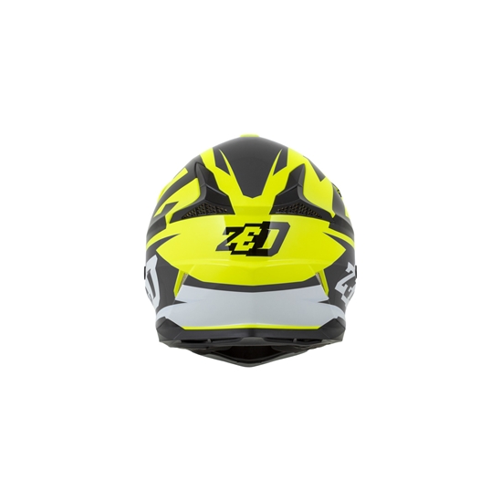 Helma dětská ZED (žlutí fluo/černá bílá)