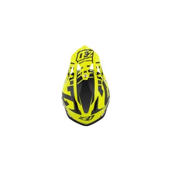 Helma dětská ZED (žlutí fluo/černá bílá)