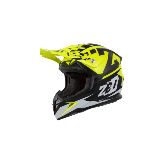 Helma dětská ZED (žlutí fluo/černá bílá)