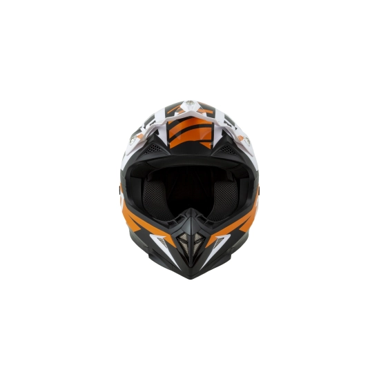 Helma dětská ZED (ORANŽOVÁ/ČERNÁ/BÍLÁ)